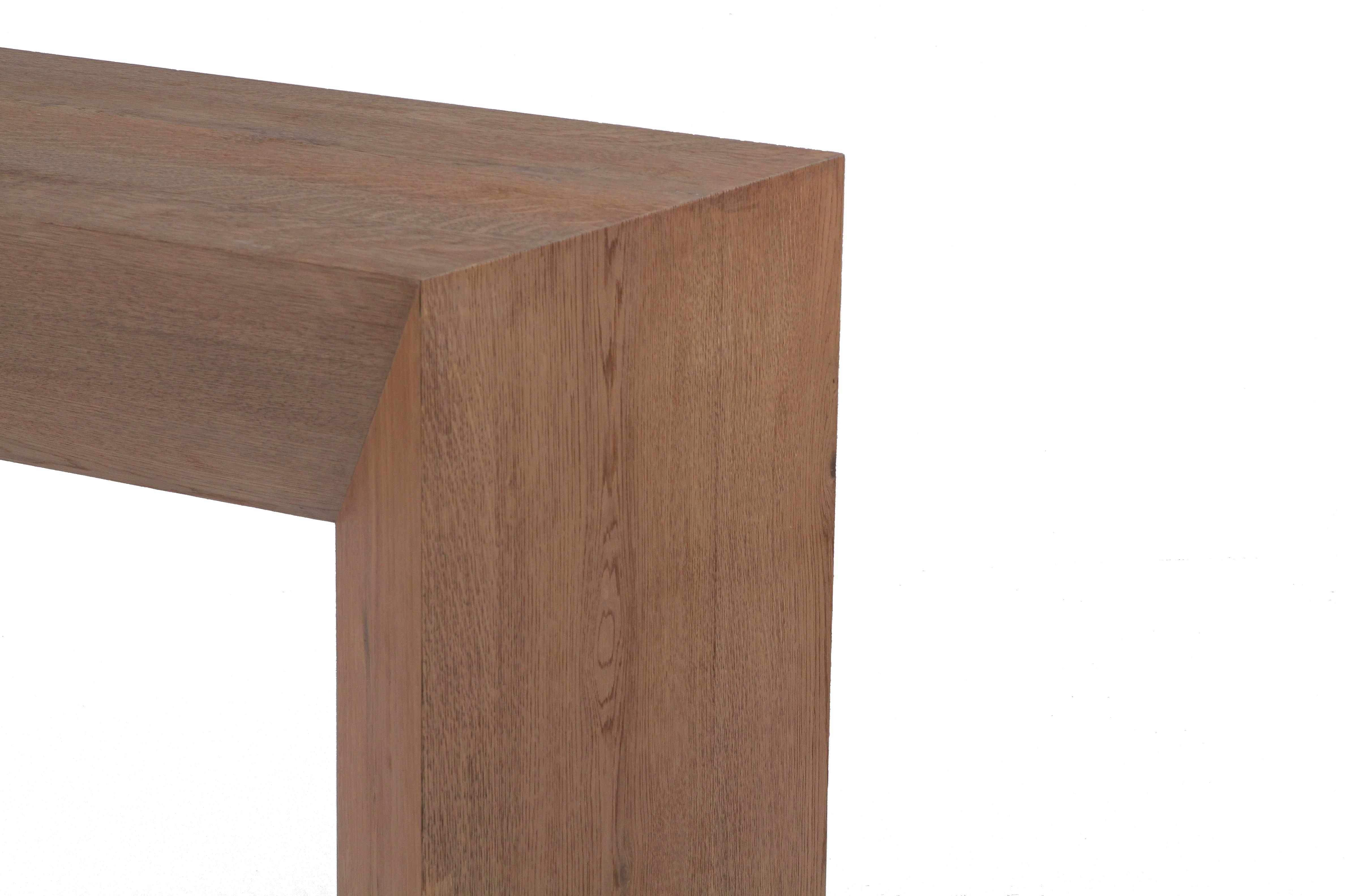 Mesa de console de design simplista de madeira maciça RJT-9701