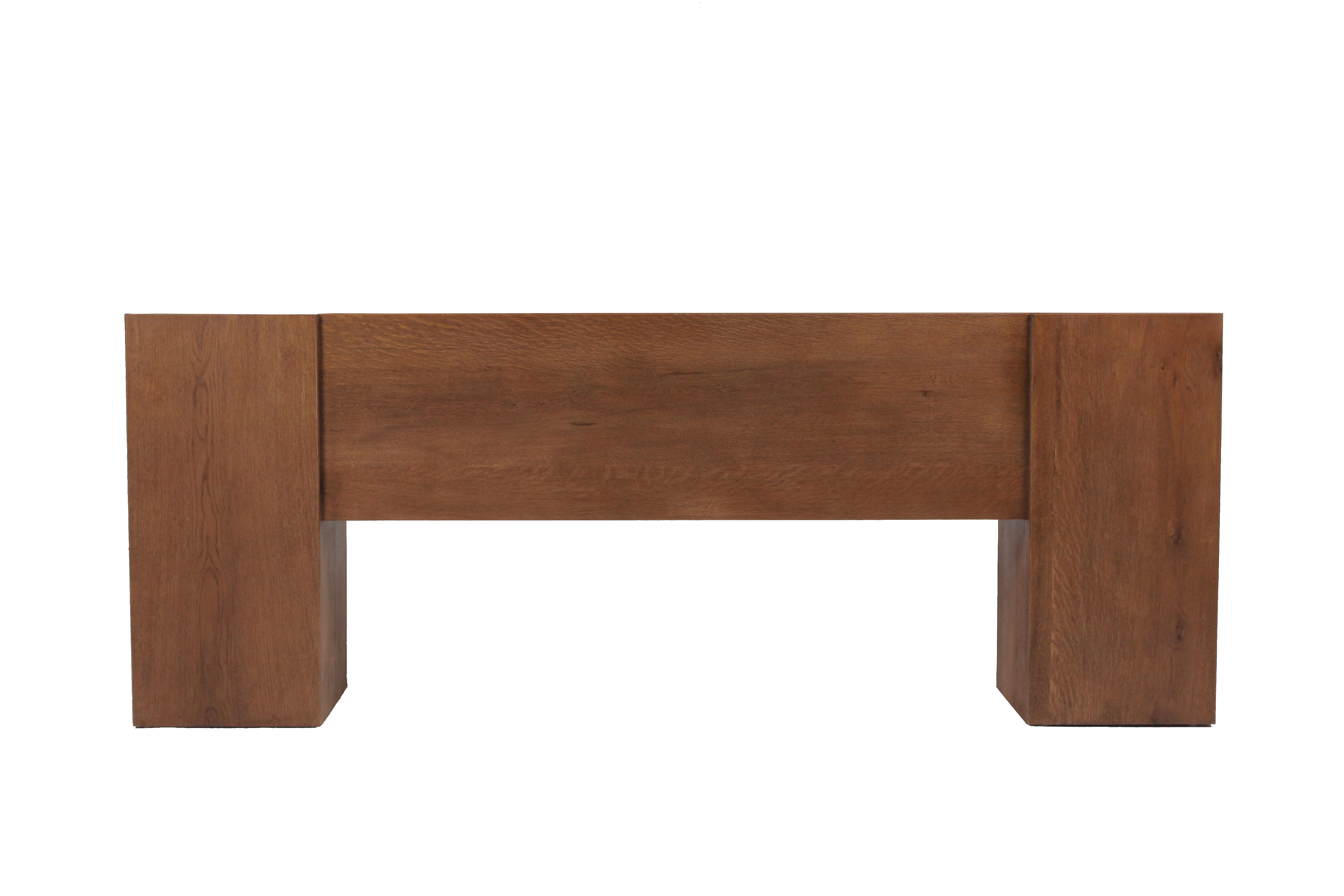 Mesa de console de design simplista de madeira maciça RJT-9701