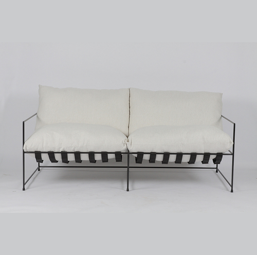 RSF-1218 Luxo leve arte de pano preguiçoso arte de ferro namoradeira leitura quarto sofá de lazer RSF-1218 Luxo leve arte de pano preguiçoso arte de ferro namoradeira leitura quarto sofá de lazer